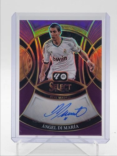 Angel Di Maria 2025 Panini Select Purple Prizm /25