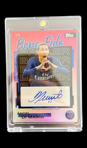 Angel di Maria 2025 Topps Team Set PSG Red /5
