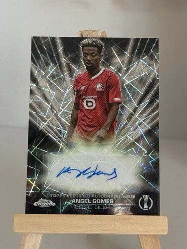 Angel Gomes 2023 Topps Chrome Black Laser
