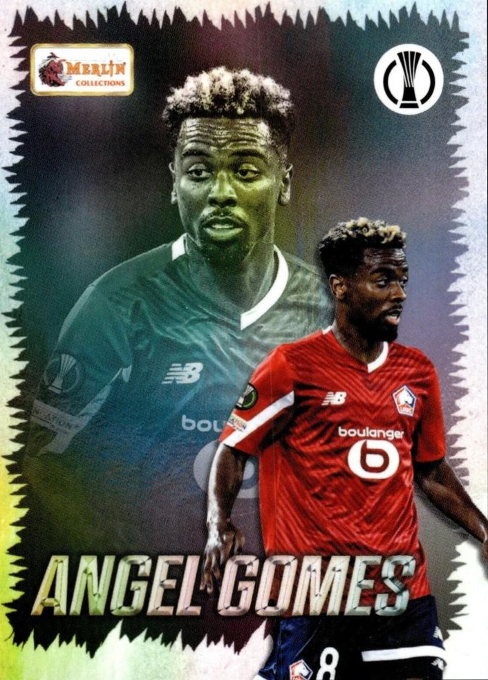 Angel Gomes 2023 Topps Merlin Heritage UEFA Club Competitions