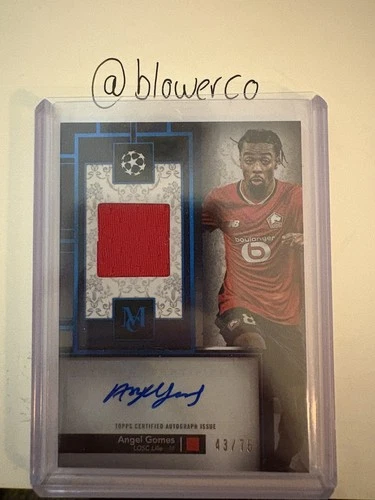 Angel Gomes 2024 Topps Museum Collection /75