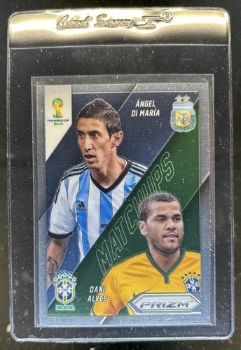 Angelo Di Maria / Dani Alves 2014 Panini Prizm Prizm #28