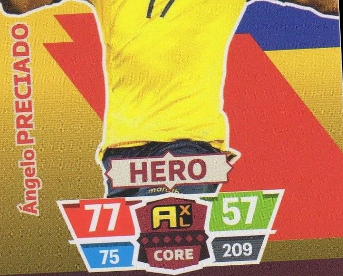 Angelo Preciado 2022 Panini Adrenalyn XL FIFA World Cup