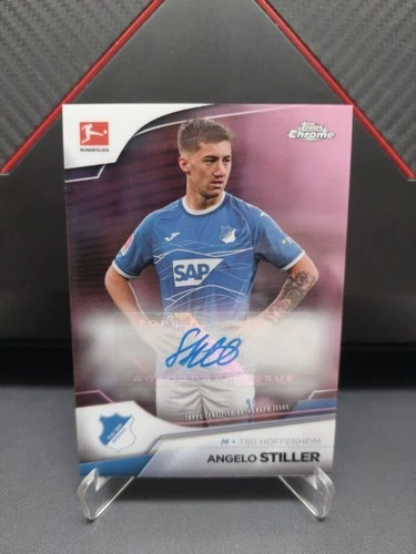 Angelo Stiller 2022 Topps Chrome Bundesliga /75