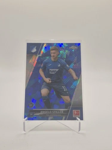 Angelo Stiller 2021 Topps Chrome Bundesliga Sapphire Edition