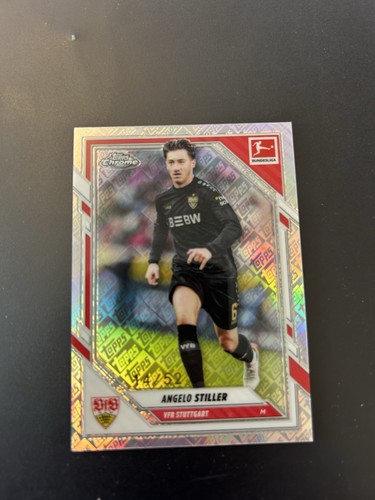 Angelo Stiller 2025 Topps Chrome ToppsFractor /52