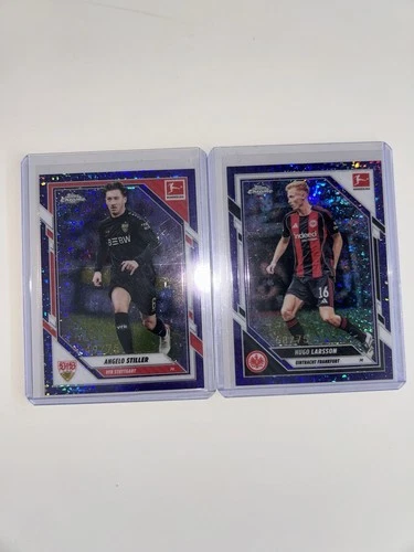 Angelo Stiller / Hugo Larsson 2025 Topps Chrome /75