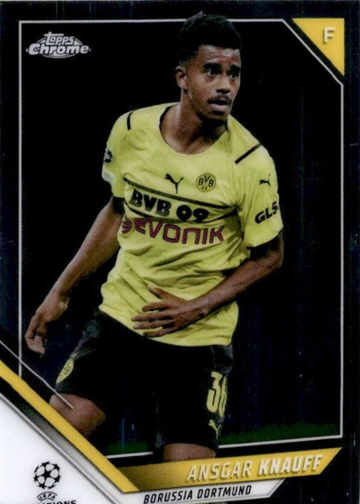 Ansgar Knauff 2021 Topps Chrome UCC 6