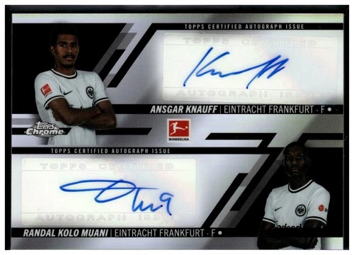 Ansgar Knauff / Randal Kolo Muani 2023 Topps Chrome /75