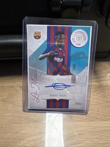 Ansu Fati 2024 Topps 125 Years Barcelona /50