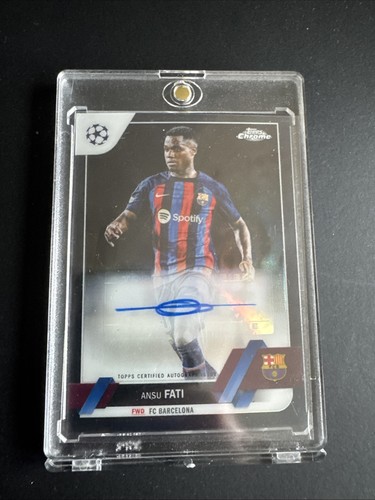 Ansu Fati 2022 Topps Chrome /10