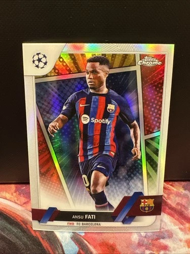 Ansu Fati 2023 Topps Chrome