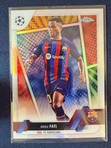 Ansu Fati 2022 Topps Chrome