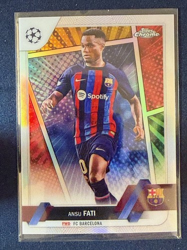Ansu Fati 2023 Topps Chrome