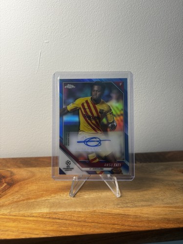 Ansu Fati 2021 Topps Chrome /150