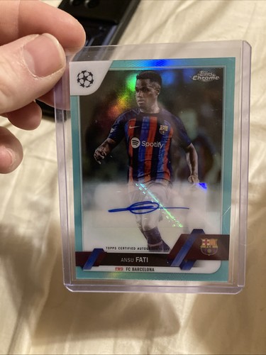 Ansu Fati 2023 Topps Chrome /199