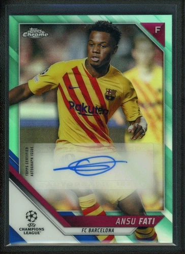 Ansu Fati 2022 Topps Chrome /199