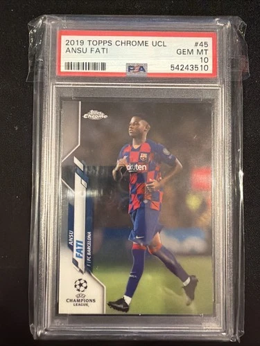 Ansu Fati 2019 Topps Chrome