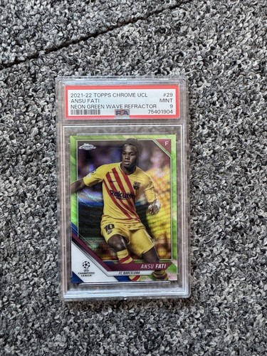 Ansu Fati 2021 Topps Chrome /99