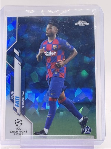 Ansu Fati 2019 Topps Chrome Sapphire