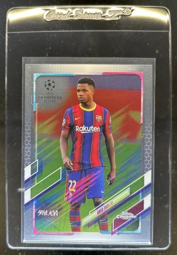 Ansu Fati 2020 Topps Chrome X #15