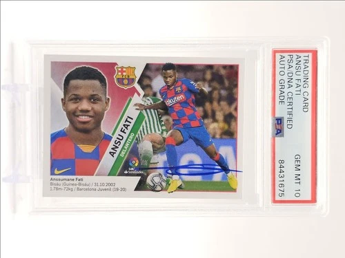 Ansu Fati 2019 Panini Colecciones Estrellas