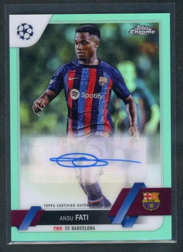 Ansu Fati 2023 Topps Cromo UEFA Champions League /199