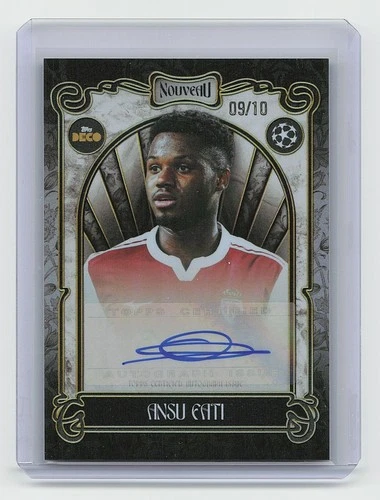 Ansu Fati 2025 Topps Deco UEFA /10