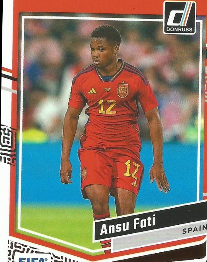 Ansu Fati 2023 Panini Donruss