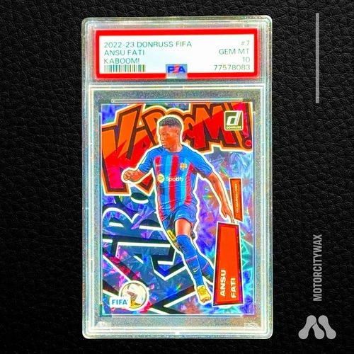 Ansu Fati 2022 Panini Donruss FIFA
