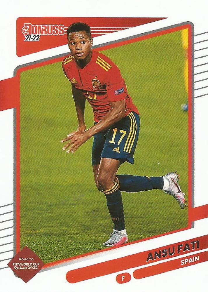 Ansu Fati 2021 Panini Donruss Soccer 9