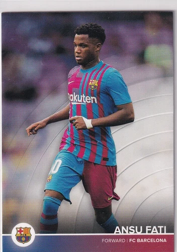 Ansu Fati 2022 Topps FC Barcelona Team-Set