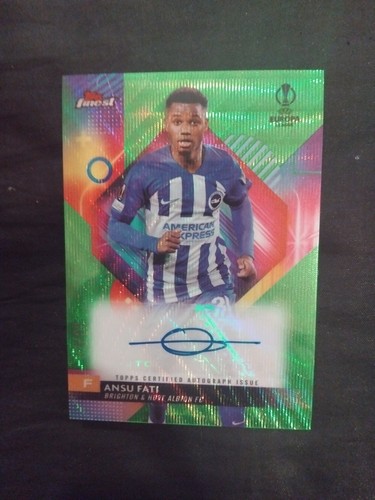 Ansu Fati 2024 Topps Finest /99