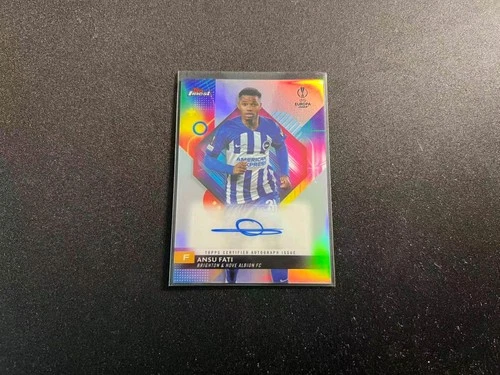 Ansu Fati 2023 Topps Finest Argento