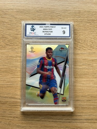 Ansu Fati 2020 Topps Finest Refractor