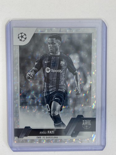 Ansu Fati 2023 Topps Flagship Parallel 19/150
