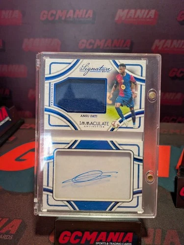 Ansu Fati 2022 Panini Immaculate /25