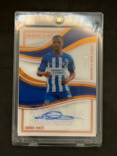 Ansu Fati 2023 Panini Immaculate Collection /99