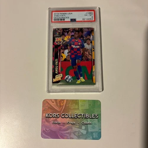 Ansu Fati 2019 Panini La Liga Megacracks