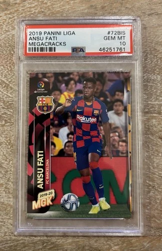 Ansu Fati 2019 Panini Megacracks