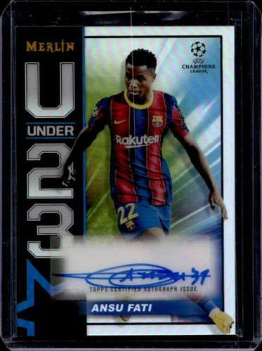 Ansu Fati 2020 Topps Merlin Chrome /50