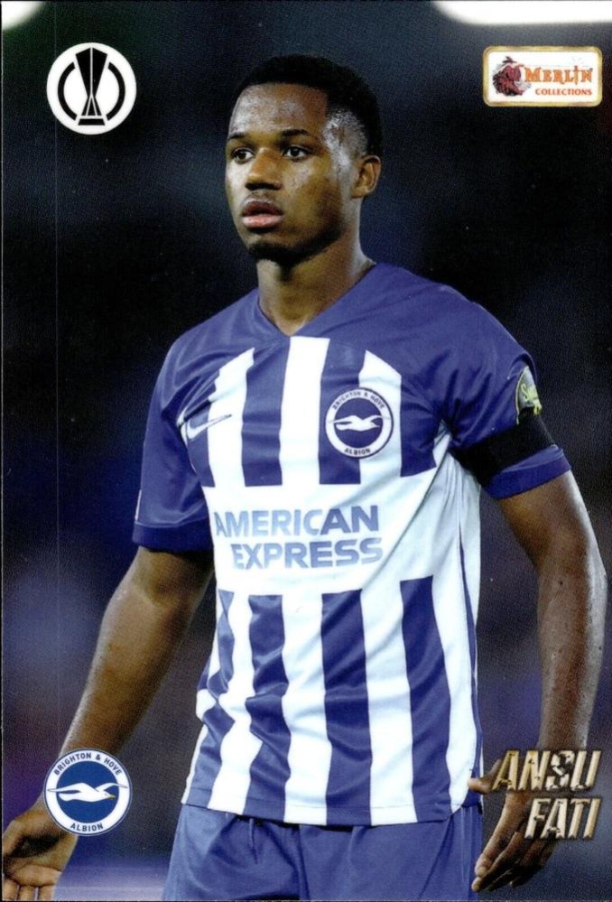 Ansu Fati 2023 Topps Merlin Heritage UEFA Club Competitions