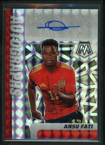 Ansu Fati 2021 Panini Mosaico Silver
