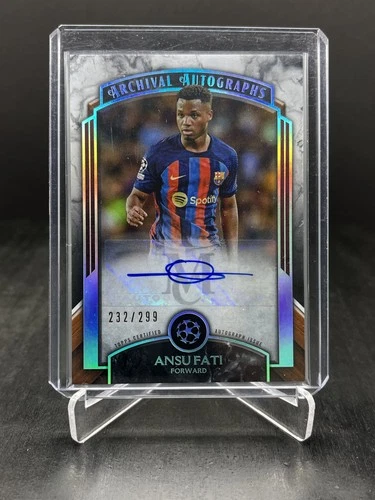 Ansu Fati 2022 Topps Museum 232/299