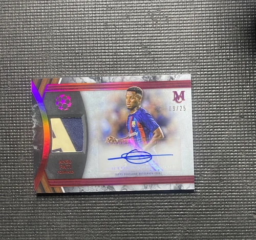 Ansu Fati 2022 Topps Museum Collection /25