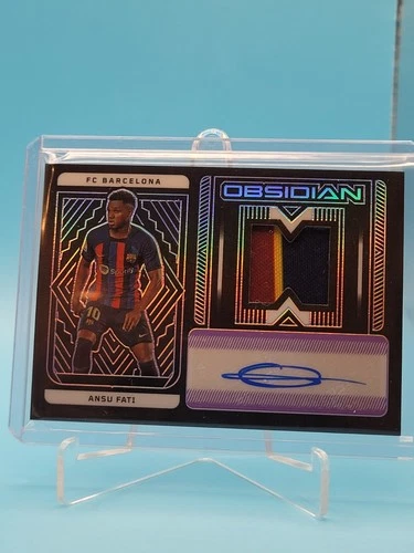 Ansu Fati 2022 Panini Obsidian /50