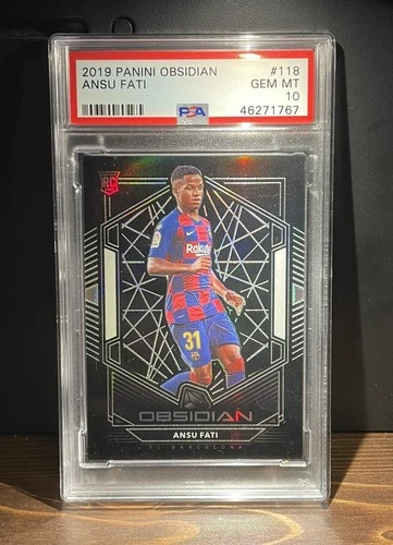 Ansu Fati 2019 Panini Obsidian 94/165