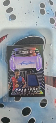 Ansu Fati 2024 Panini Obsidian Volcanic /50