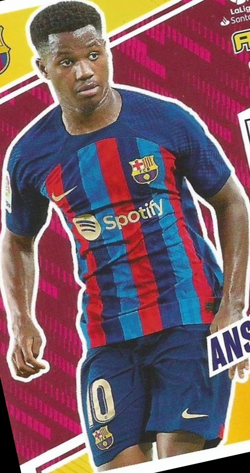 Ansu Fati 2022 Panini Adrenalyn XL La Liga