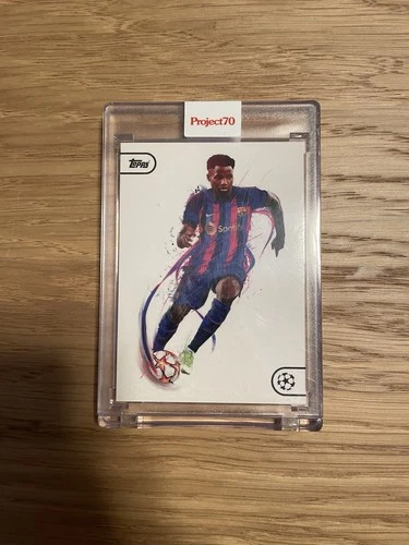 Ansu Fati 2022 Topps Project 22